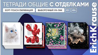 Мармеладно-милая эстетика: новые коллекции тетрадей ErichKrause